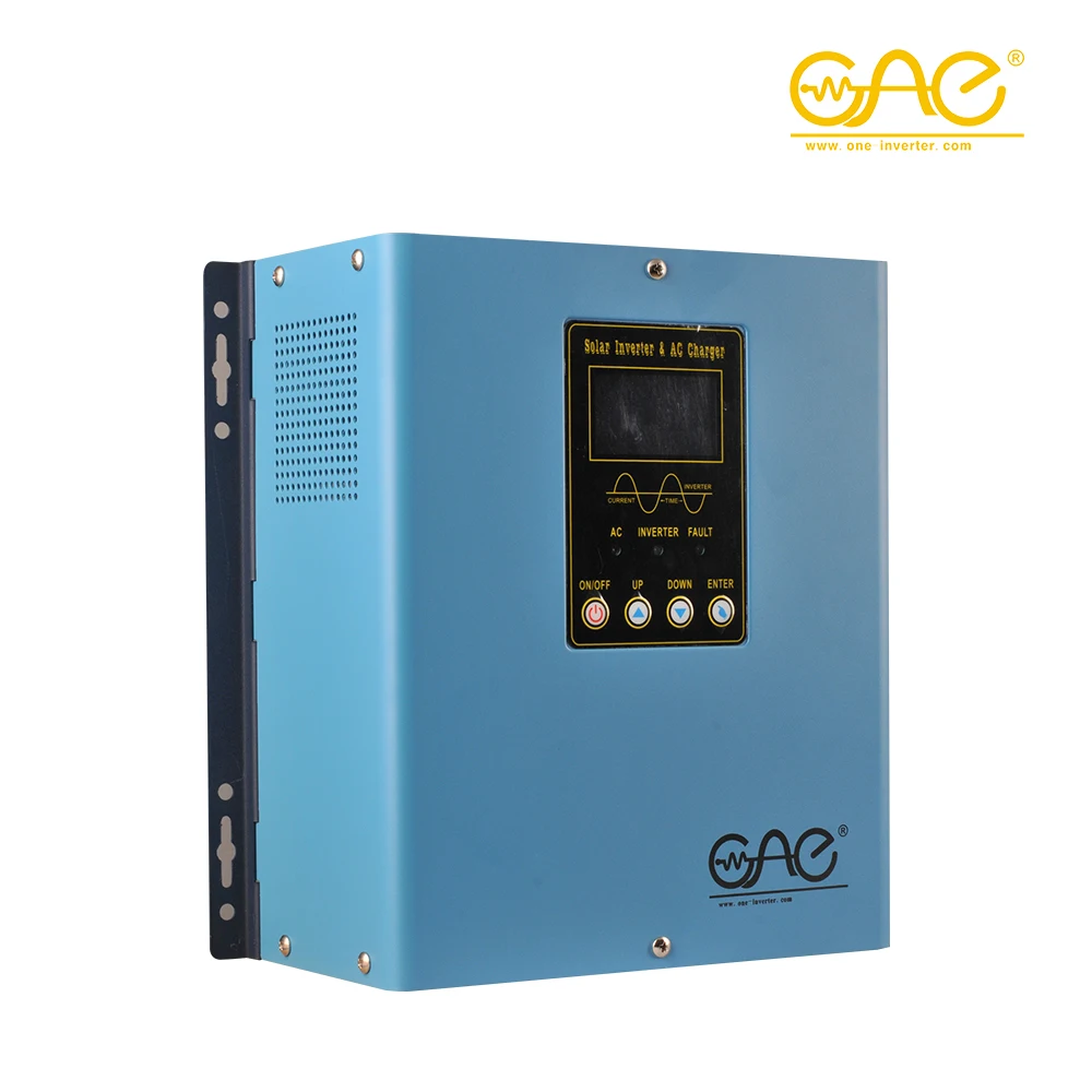 HSI Series Inverter 12vdc to 220vac 350w 500w 600w 800w 1000w 1200w Hybrid Solar Inverter