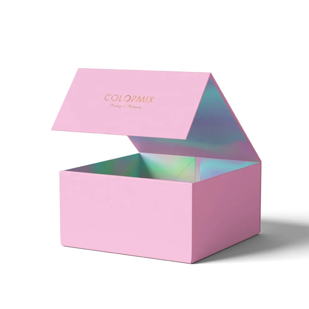Custom Logo Luxury Caja De Carton Eco Paper Box Packaging Luxury Magnetic Foldable Ribbon Clothes Paper Gift Box Packaging Box