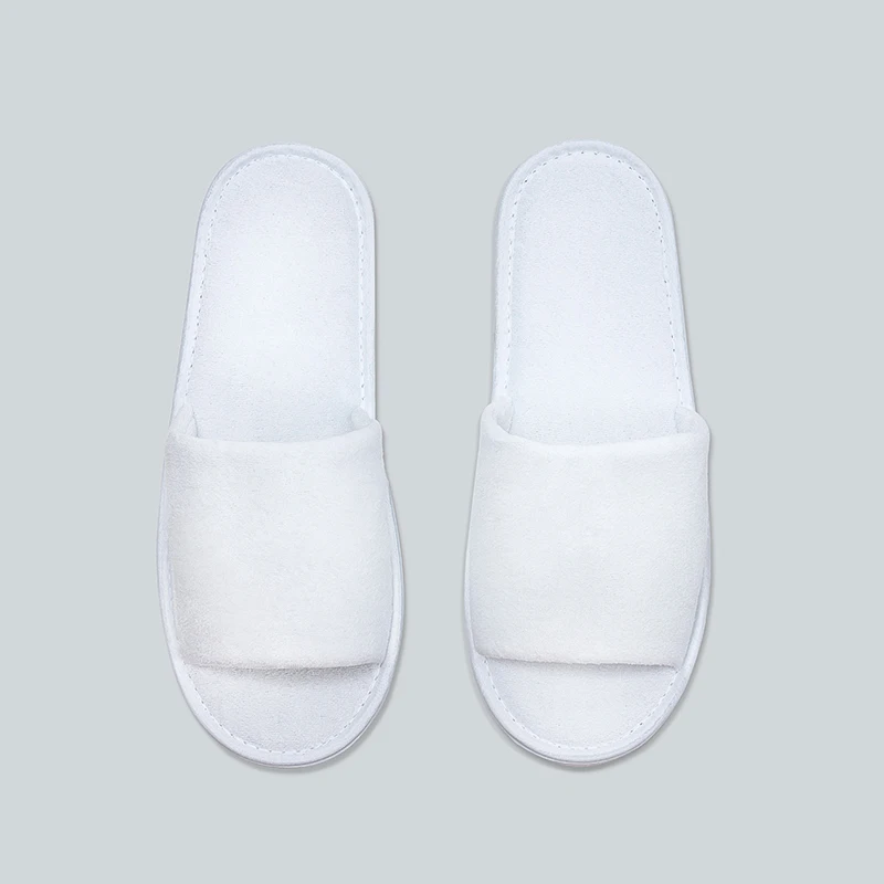 Top Class Quality China Manufacturer 100% Terry Personalized Logo Design Hotel Slippers
