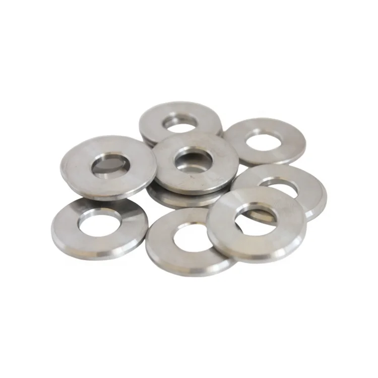 Corrosion resistant DIN125B M10 GR5 Ti-6al-4v titanium washer flat washer plain washer for industry