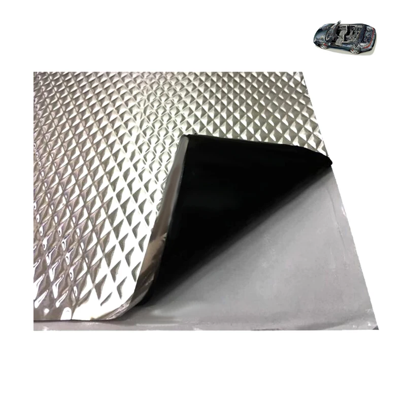Self Adhesive Aluminum Foil Butyl Car Sound Damping Sheet