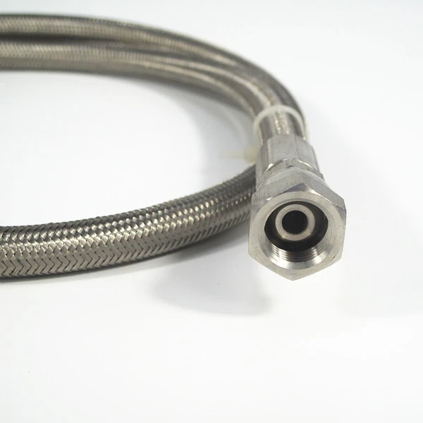 high temperature and high pressure ss wire braided flexible oil hose