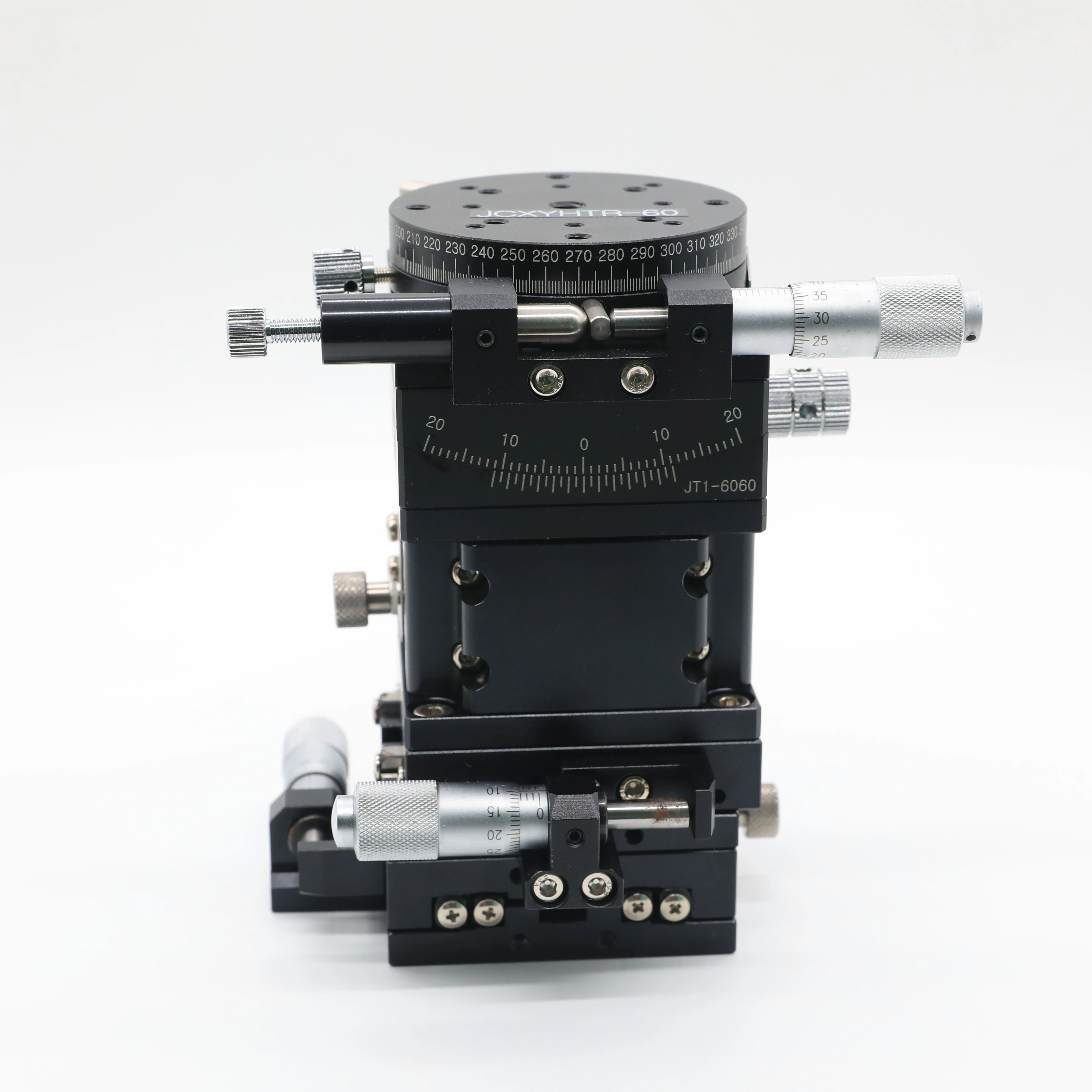 C&K Manual Positioning Stage 60x60 mm 5 Axis Linear Stage Optical Instrument for Micro Movement Correction