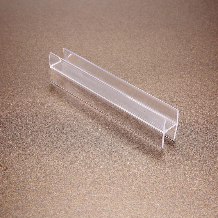 Hot sale Bathroom Accessory Plastic waterproof Seal strip for Shower Door Glass seal transparent connector