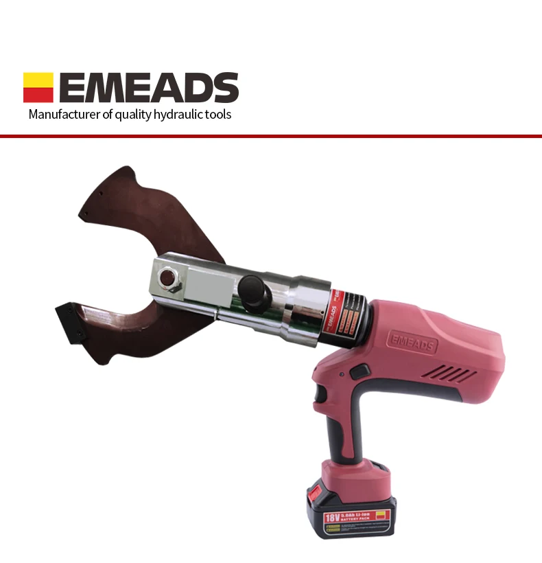 EMEADS EB-105C Cordless Battery Powered Hydraulic Cable Cutter for Dia 105mm Armoured Cable