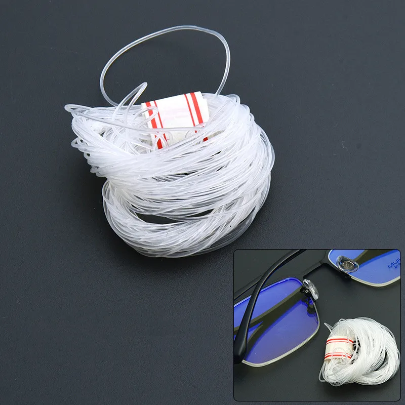 Half Frame Lens Explosion-proof Gasket Glasses Accessories Rubber Ring Pad Wire Full Frame Anti-pressure Rubber Bands Silicone