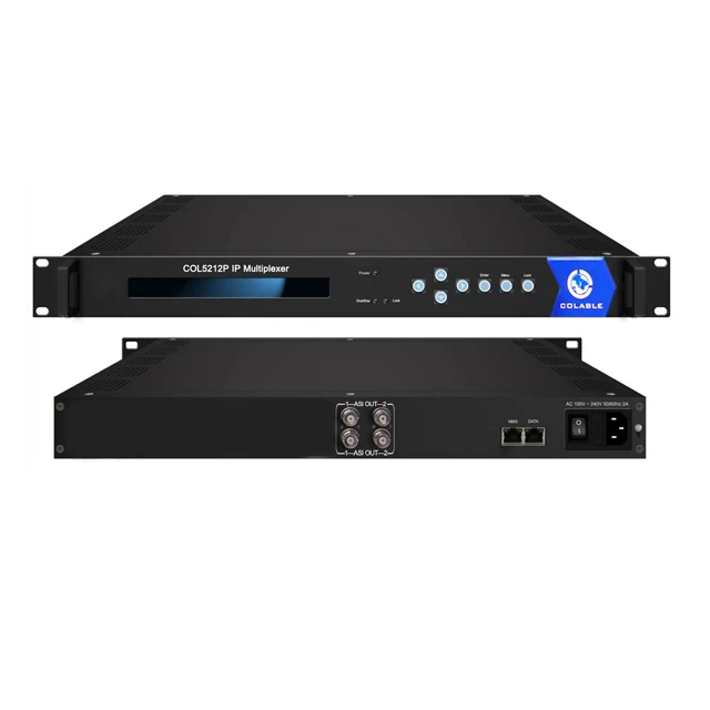 Одноадресной многоадресной 512 * МБ/SPTS IP multipexer COL5212P