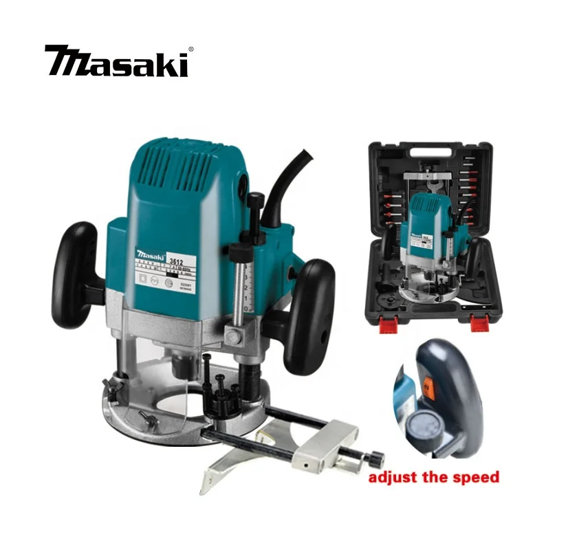 Professional grade high quality portable bakelite milling 12-12.7MM electric wood carving machine can process wood