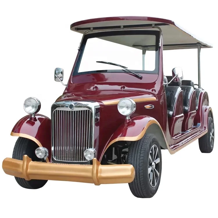 
2019 New CE Approved 12 Person Electric Vintage Classic Sightseeing Car 