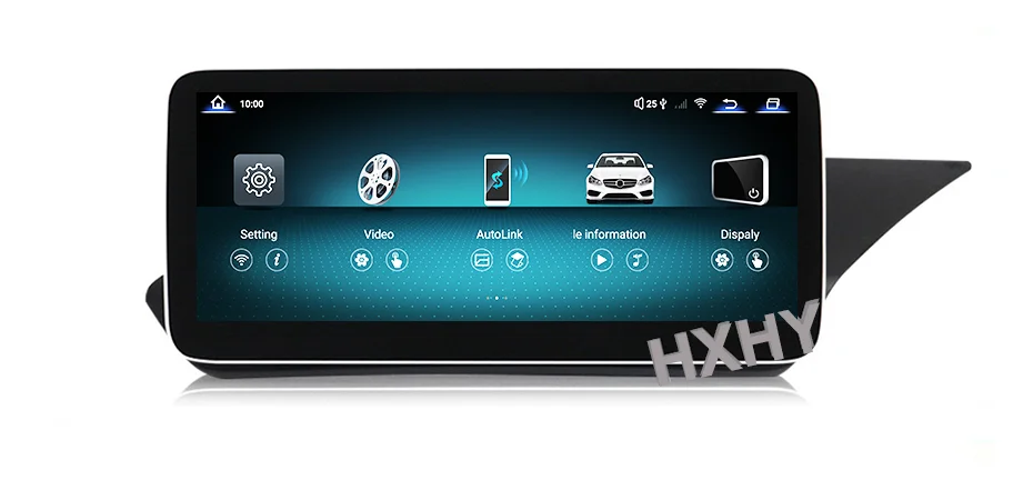 HXHY 10 25/12 3 дюймов Android 13 автомобильный Радио GPS-плеер для Mercedes Benz E Class W212 2009-2016 RHD MP5