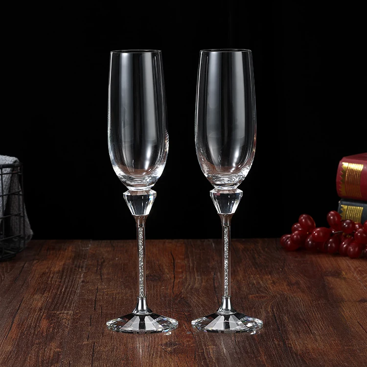 Special Low Price Crystal Wine Glasses Luxury Champagne Glasses Wholesale Red Wine Glasses