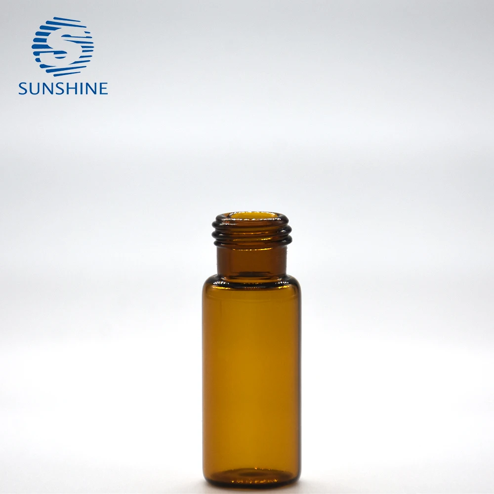 Customized logo free sample 1.5ml 2ml Glass Small Bottle For lab