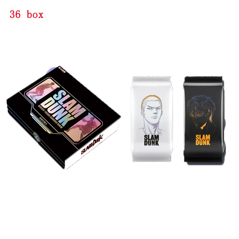 Google японское аниме настольная игрушка Slam Dunk Card ZR Бронзирующая PTR Бриллиантовая Коллекция первая бомба игральные карты 36/48 коробка оптовая продажа