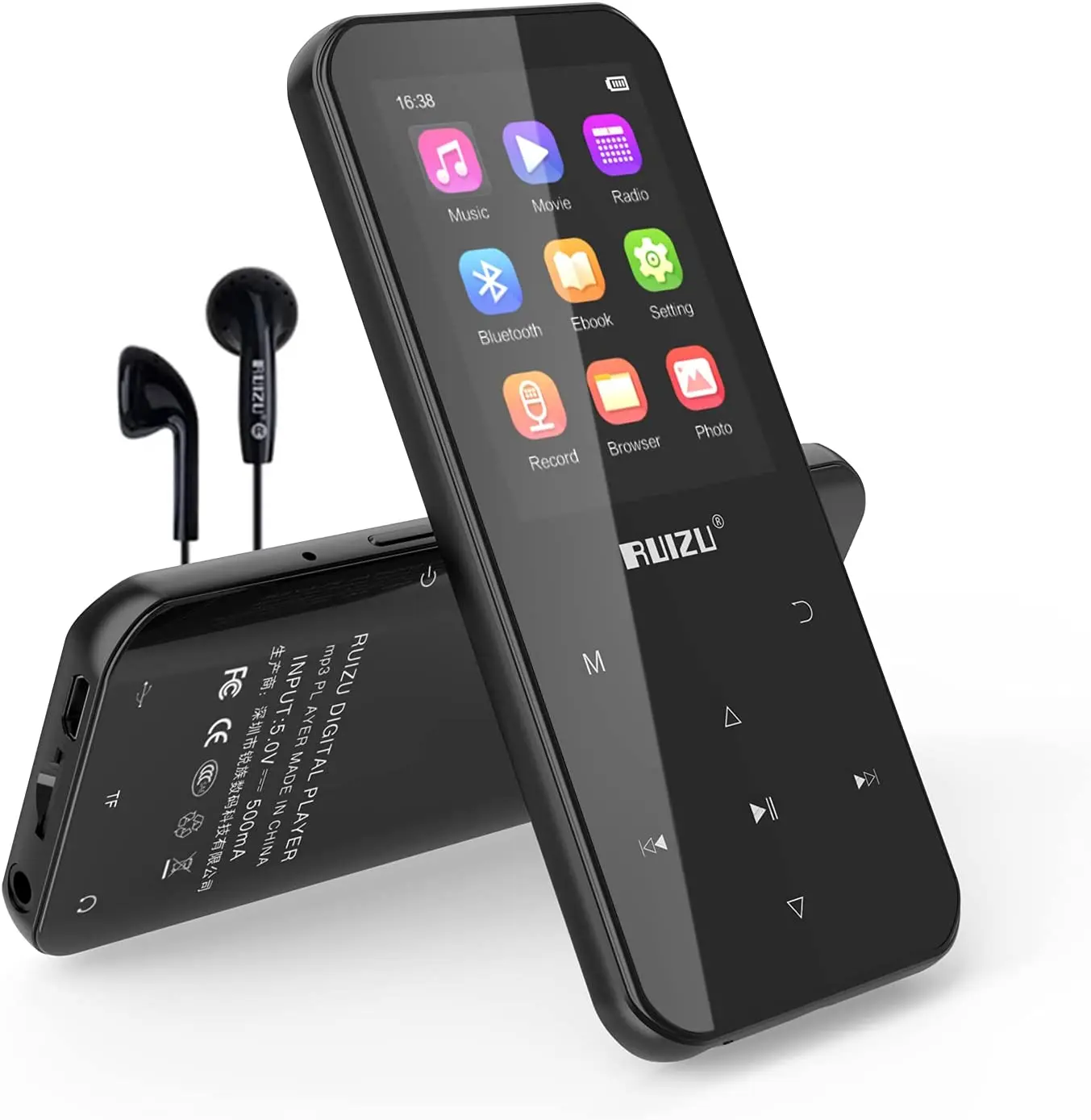 Bluetooth-плеер RUIZU D19 с сенсорным управлением