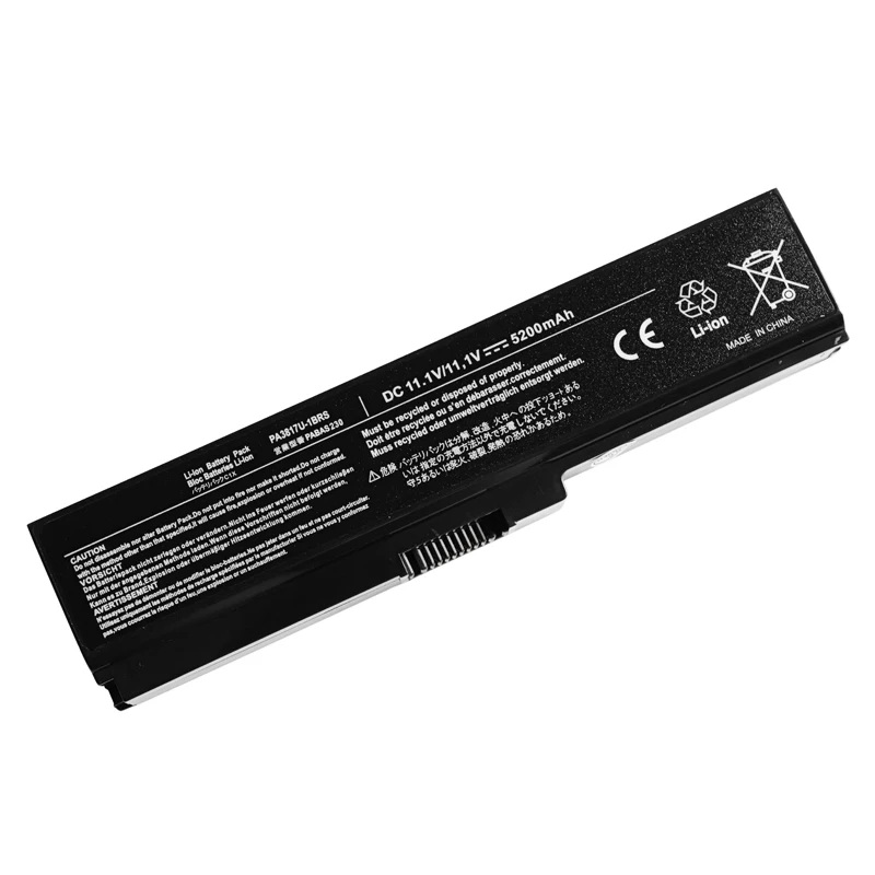 4400 мАч аккумулятор для ноутбука Toshiba Satellite A660 C640 C650 C655 C660 L510 L630 L640 L650 U400 PA3817U-1BRS PA3816U-1BAS