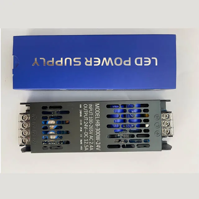 12v 24v питания Led 60w 100w 150w 200w 250w 300w 400w Светодиодный драйвер для