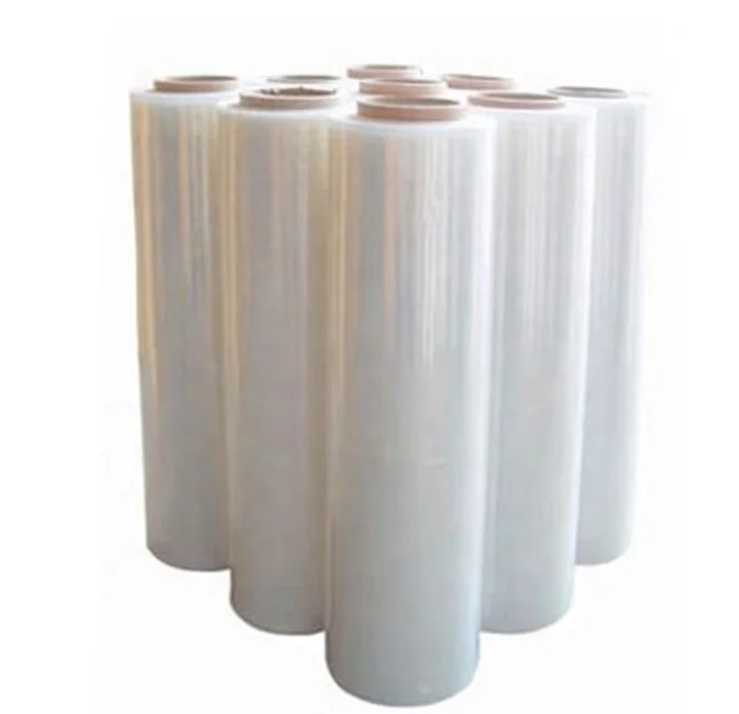 
hand and machine use lldpe clear stretch film roll 