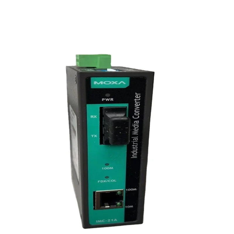 MOXA IMC-101G-T RS-232 1 порт неуправляемый Промышленный Коммутатор Ethernet последовательный сервера 100% новый и оригинальный в наличии