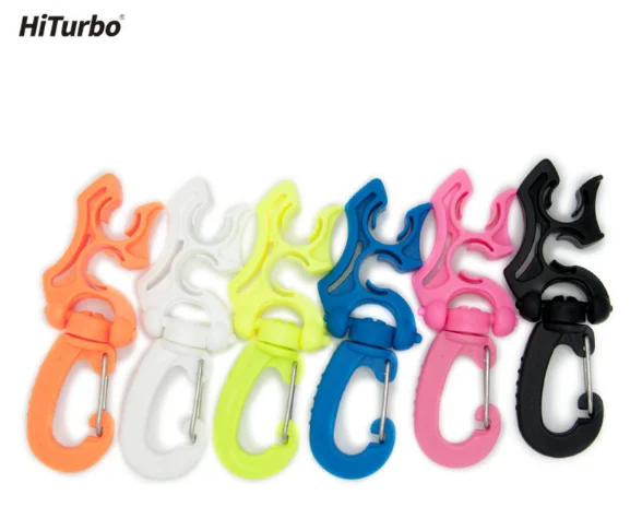 
Аксессуары для дайвинга Hiturbo, быстросъемный зажим второго этапа, регуляторы BCD, зажим для держателя шланга для дайвинга низкого давления 