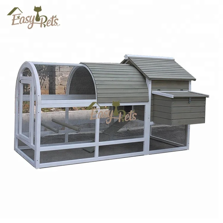 Good Quality Professional Design Coop Sale mobile with wheels quail breed hens Tractor Wooden House Large Chicken Cage