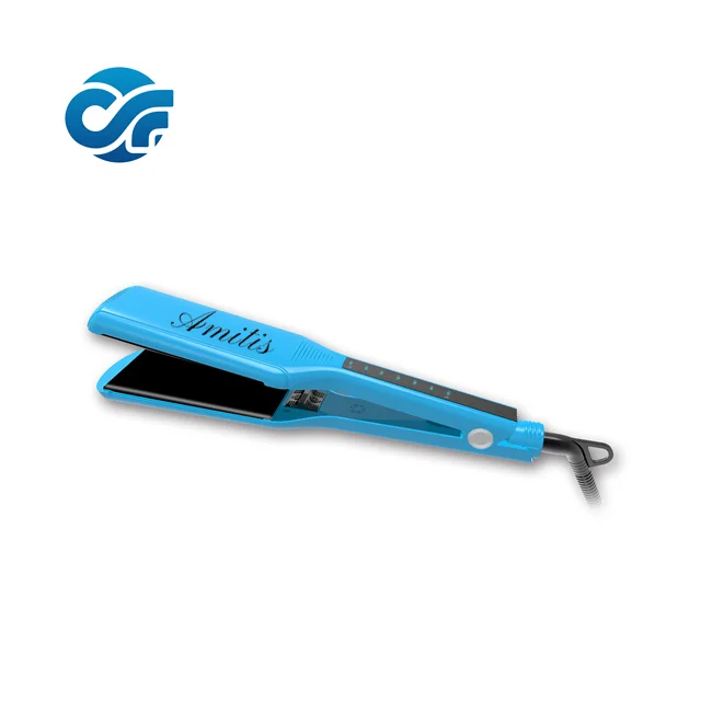 Amitis Professional Titanium Flat Irons Super Wide Titanium Plate Wholesale Custom High Quality Flat Irons