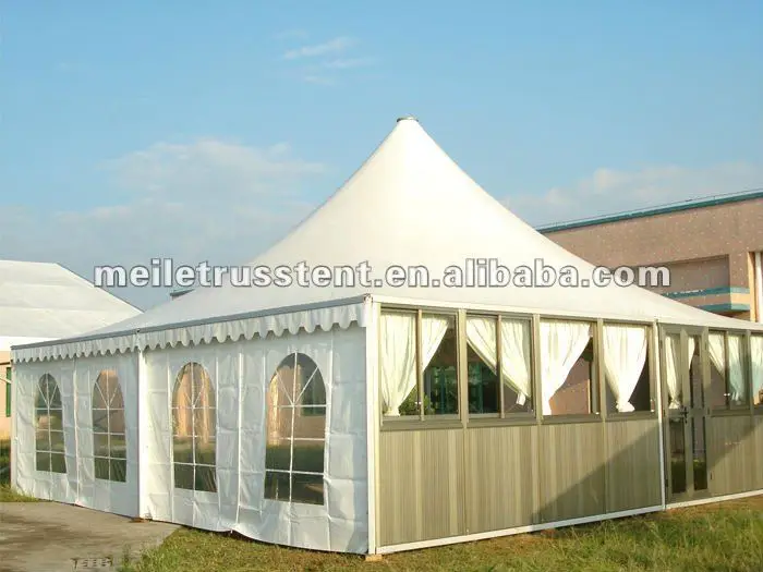 luxury PVC sound proof tent clear event canopy meeting tents outdoor glass tent for sale