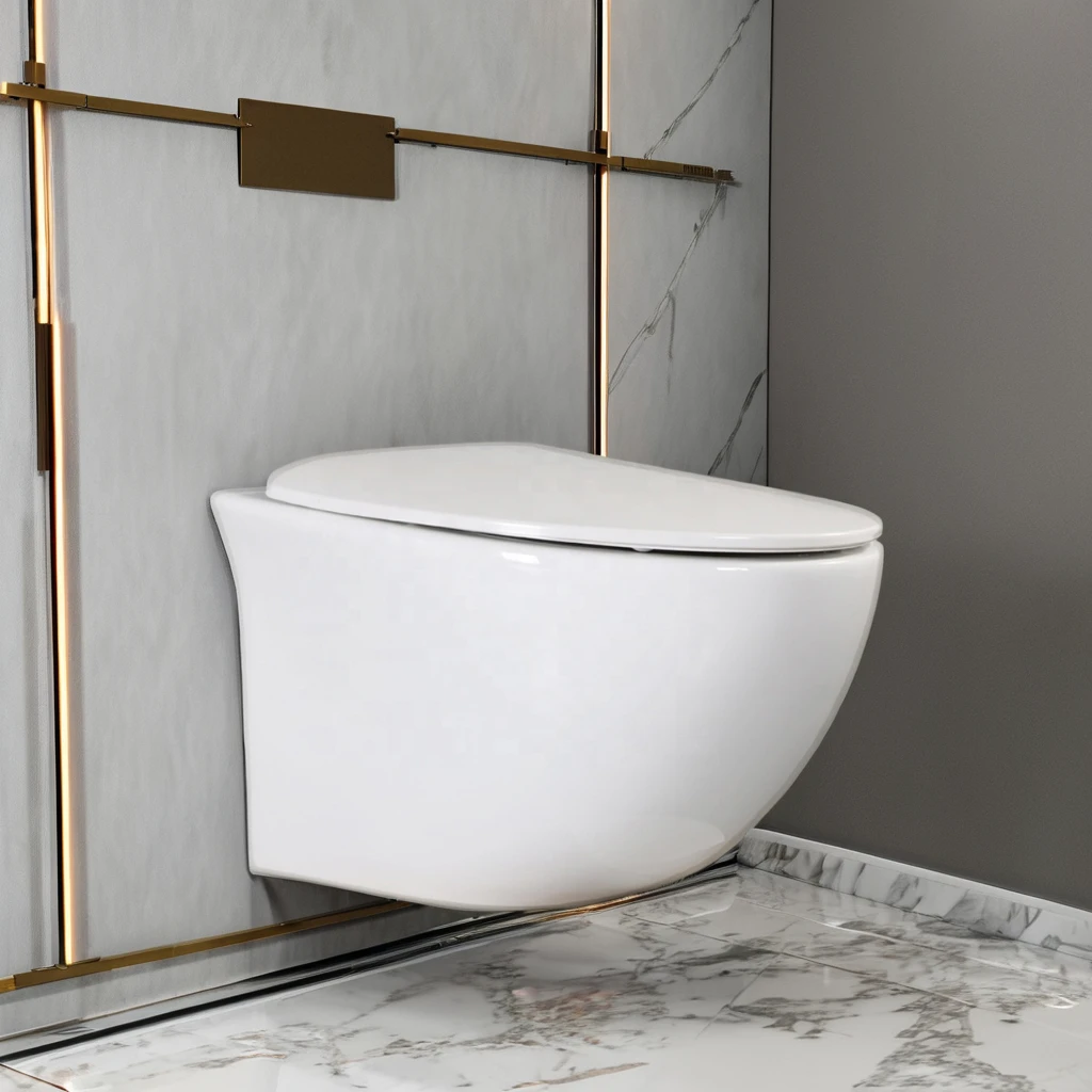 Factory wall mounted toilet bathroom floating toilet wc suspendu ceramic tankless wall hung toilet commode