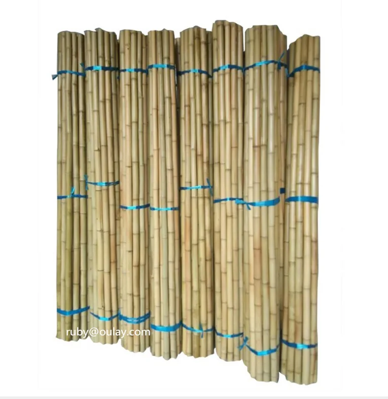 Толстые стены бамбуковые трости столбы колья