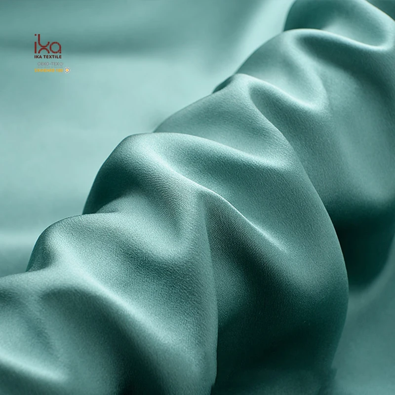 16mm Mulberry Soft Nontoxic Wall Covering Satin Sleepwear Silk Fabric for Pillowcase