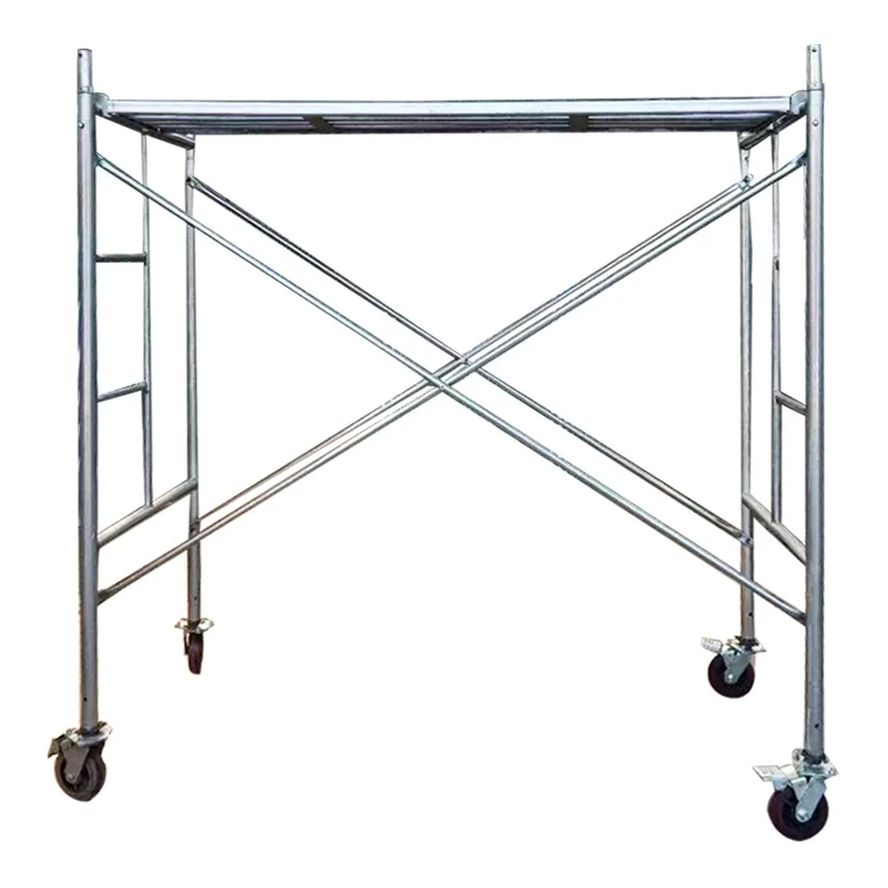 XuYang Portable galvanized  door frame Ringlock  scaffold construction scaffolding mobile platform