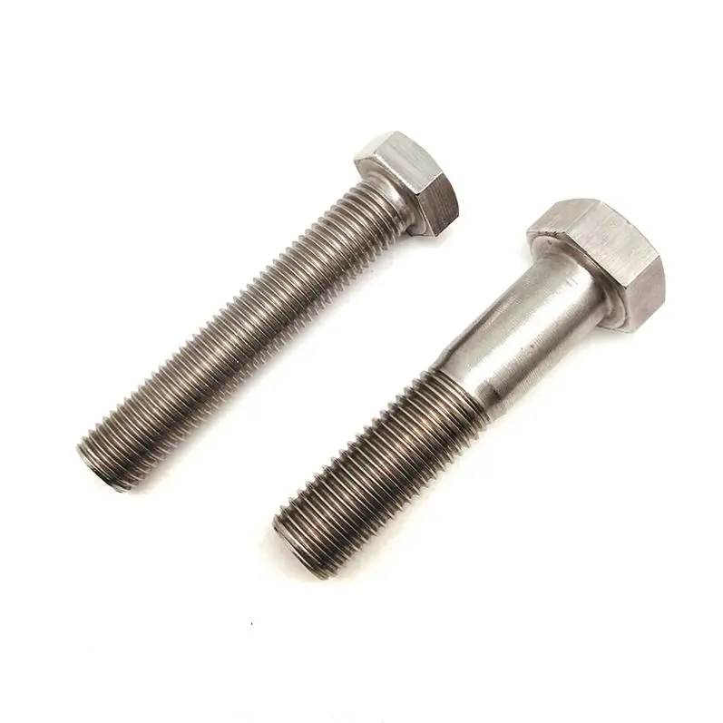 Factory Fastener DIN 933 DIN 931 OEM SS201 SS304 SS316 hex stainless steel fasteners bolts and nuts
