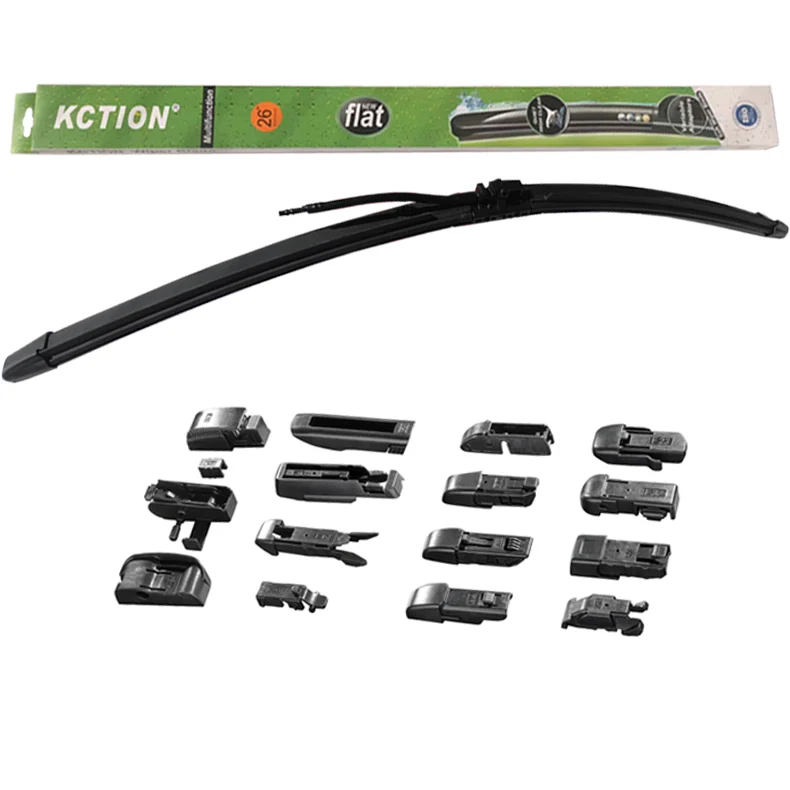 KCTION 2024 Hot-selling Professional Service K-663  Frameless Multifunctional Spray Soft Rubber Windscreen Front Wiper Blade