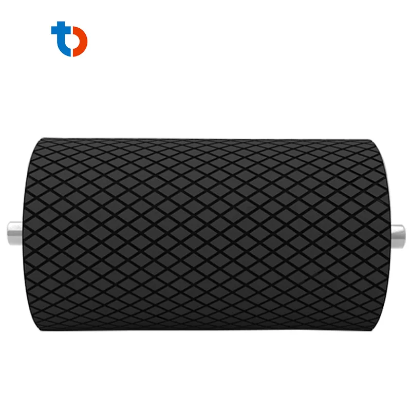 conveyor belt plain diamond ceramic pulley lagging rubber sheet