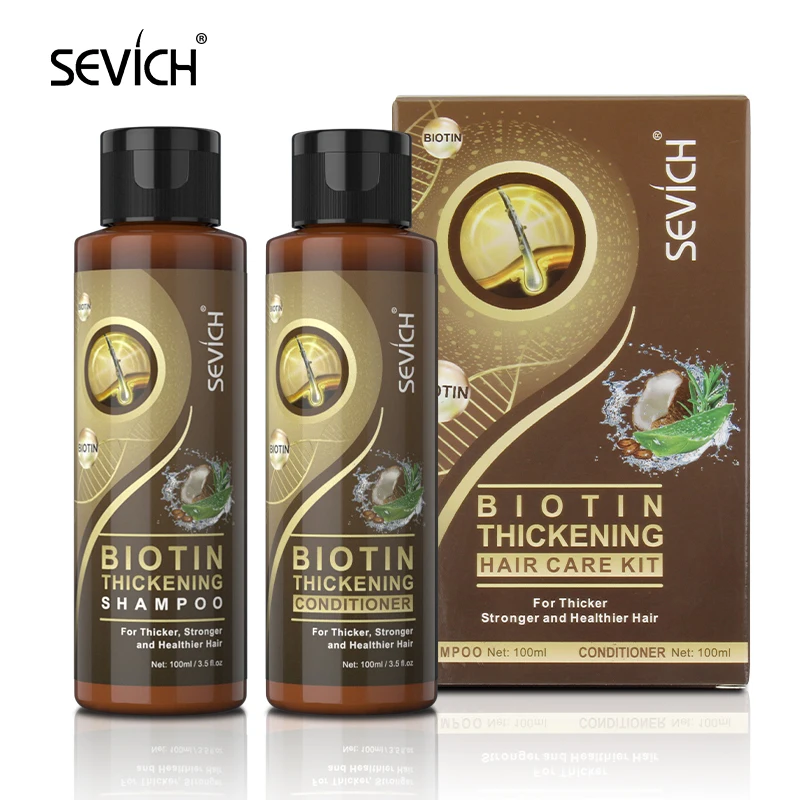 High Quality Hair Care Kit Anti Hair Thinning Loss Biotin Fall Shampoo Conditioner Hair Mask (1600476884321)