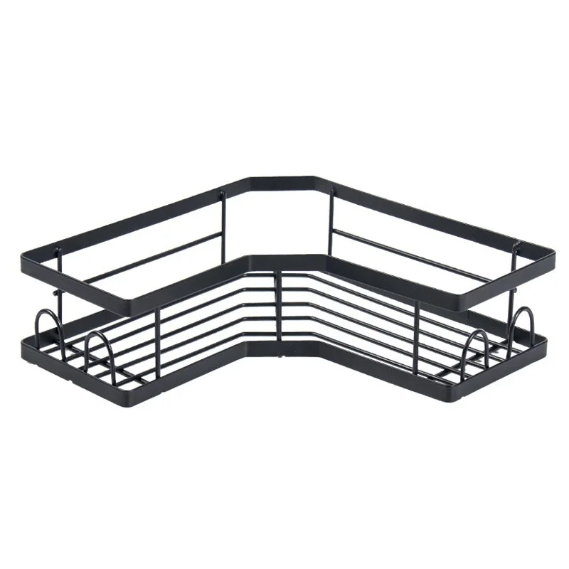 2 Pack Bathroom Corner Shelf Shower Shelves Caddy Waterproof Rustproof Wall-mounted Bathroom Accessories