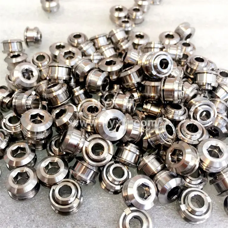Hot Sale M8x0.75*8.6mm Size Bicycle Mtb Titanium Charinring Bolts