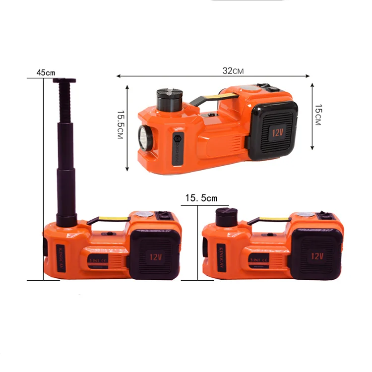 Hot Sale Portable 12V DC 5T Multi-Function Electric Hydraulic Jack Off-Road Vehicles Universal