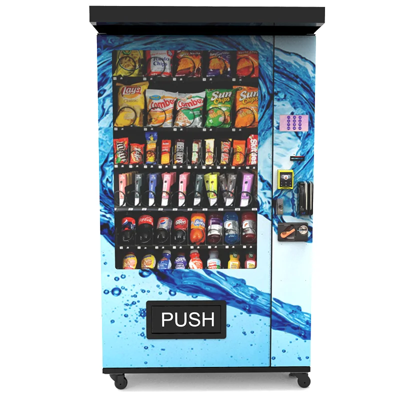 German Cold Drink Dispensers Age Fully Automatic Vending Machine
