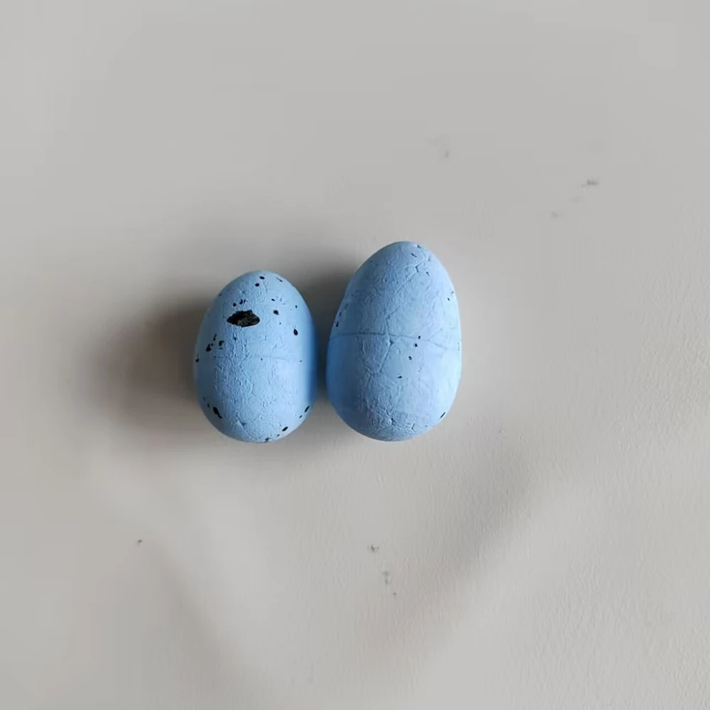 Foam Easter Eggs Happy Easter Decorations Painted Bird Pigeon Eggs DIY Craft Kids Gift Favor Home Decor Easter Party