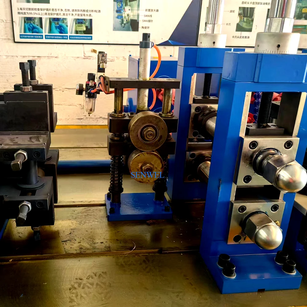 SENWEL High Frequency pipe welding production line/Iron Pipe Making Machine/Tube Mill line