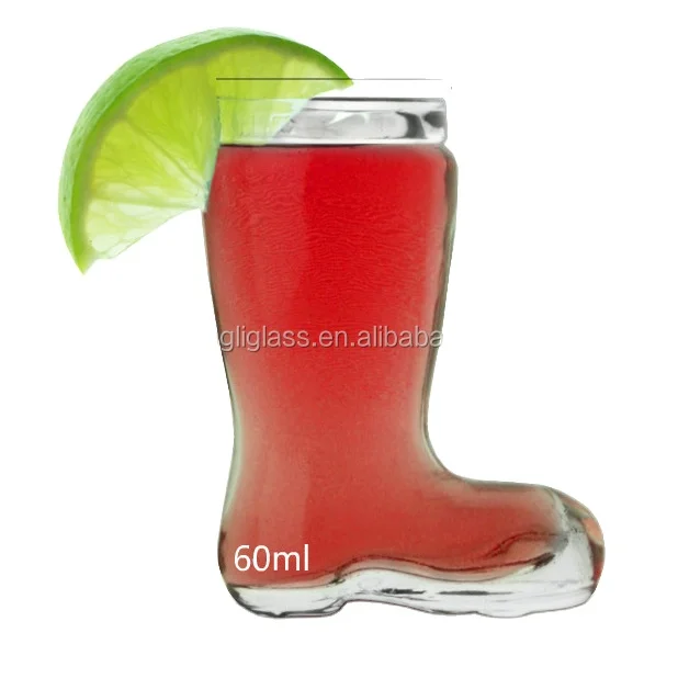 NEW PRODUCTS glass beer boot cups   boot shape beer glasses