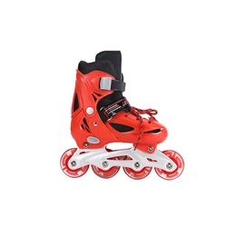 Top Quality Cheap Price for Sale Durable Adjustable Safe Speed 4 PU Wheels LED Light Flashing Roller Inline Skates
