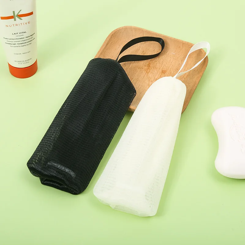 Factory Sales New 4-Layer Mesh Soap Bag Bathing Bubble Rich Sponge Accept OED/ODM Soap Net
