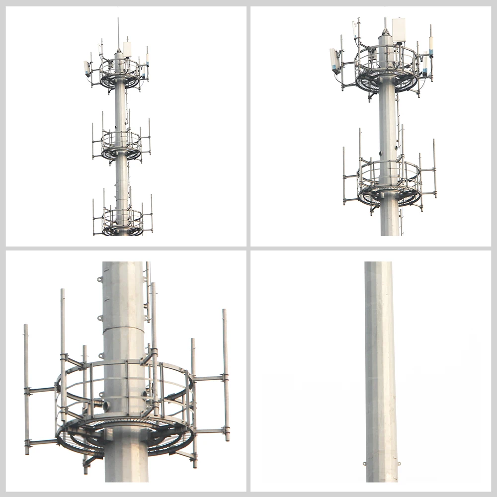 High Quality Galvanized Antenna Mast Communication Tower cellular tower