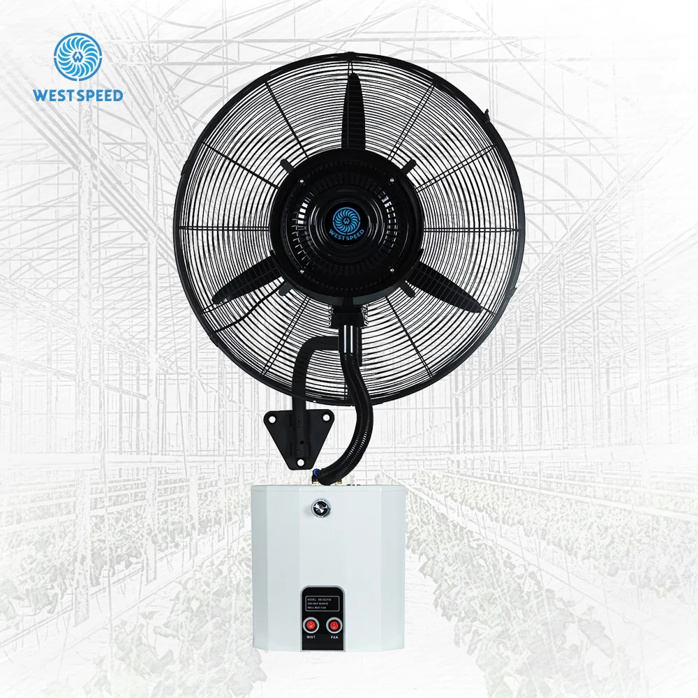 Stay Cool and Comfortable: The Best Wall Mounted Mist Fan for Industrial, Commercial, and Residential Spaces