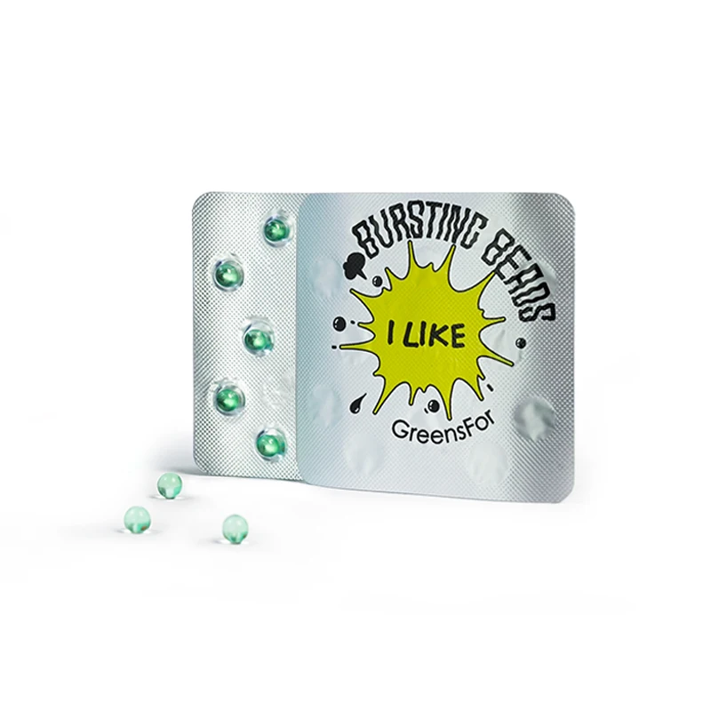 Breath Freshener Mint Capsules for Mouth and Gut Individual Pack Bad Saver with Fruity Peppermint Rosemary Lemon Oils