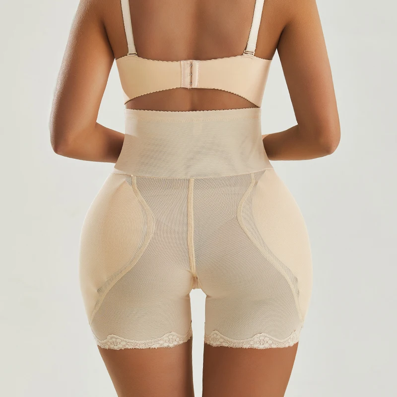 Trending 2022 Padded Body Shaper Tummy Control Panty Shaper Big Butt Hip Padded Underwear Women Underwear With Hips And Butt Pad