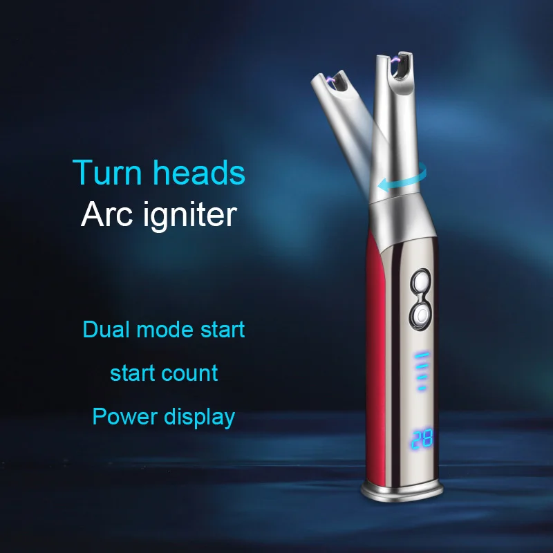 Wholesale high quality exquisite long handle lighter cigarette electric lighter usb lighters
