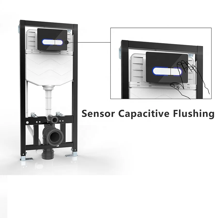 Modern Bathroom Toilet Flush Cistern Ceramic Toilet Dual Flushing Cistern