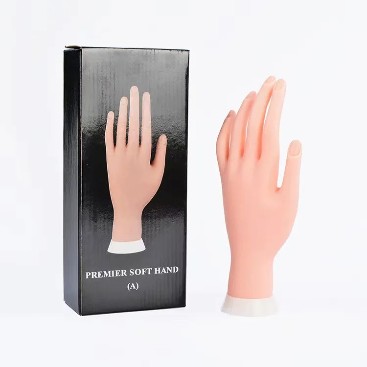 wholesale Adjustable Nail Art Practice Model Fake-Hand For Training And Display